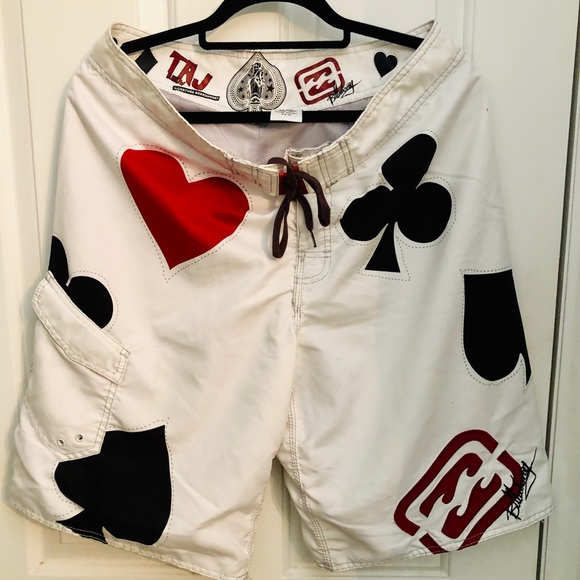 Billabong board shorts. Taj signature design.